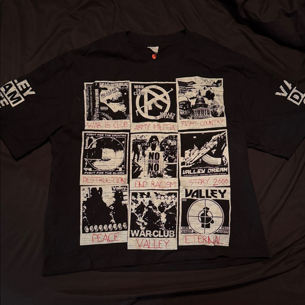 Graphic Black Short-Sleeve Tee